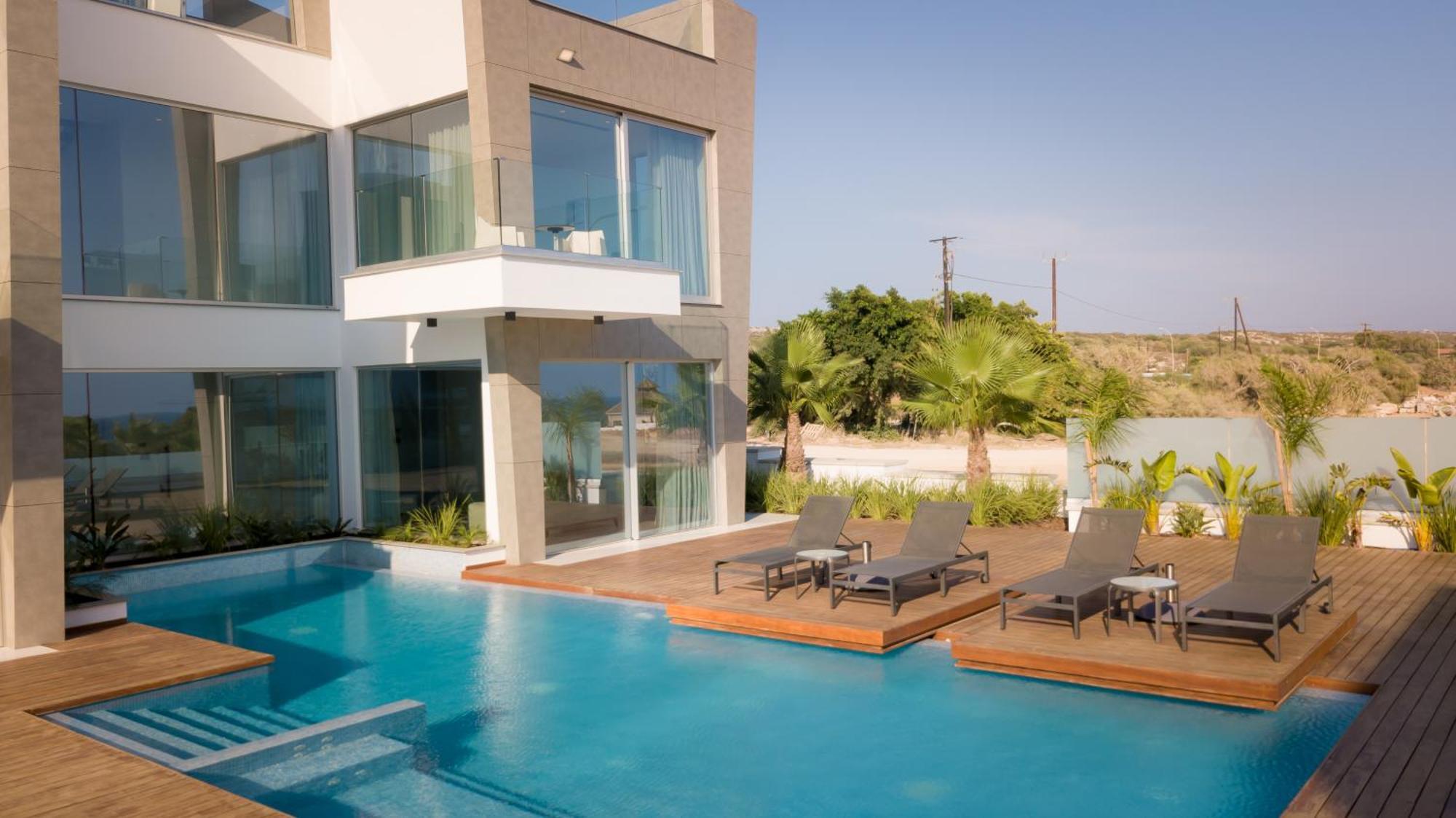 Seaview Luxury Villas איה נאפה מראה חיצוני תמונה